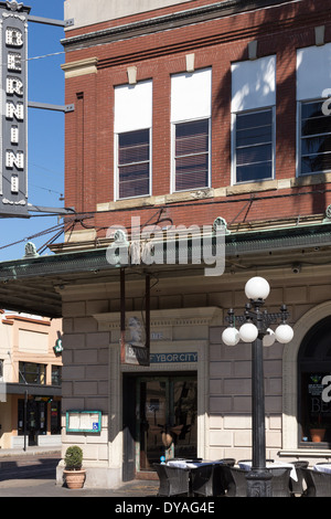 Straßenszene, 7th Avenue, Ybor City, FL Stockfoto