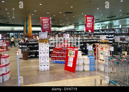 Dan Murphys Spirituosen und Alkohol in Sydney, New South Wales, Australien Stockfoto