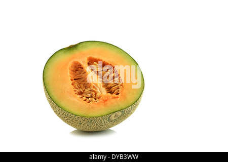 Cantaloupe-Melone-Scheiben Stockfoto