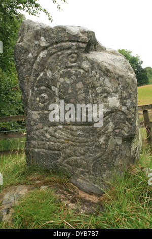 Adler Stein Strathpeffer Stockfoto