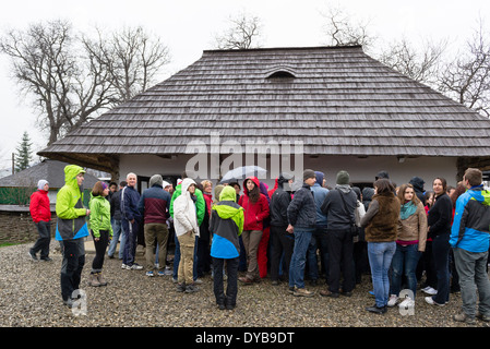 Das Gedenkmuseum Ion Creanga aus Humulesti – Neamţ County Stockfoto