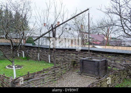 Das Gedenkmuseum Ion Creanga aus Humulesti – Neamţ County Stockfoto