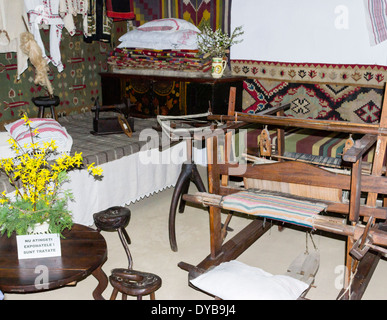 Das Gedenkmuseum Ion Creanga aus Humulesti – Neamţ County Stockfoto