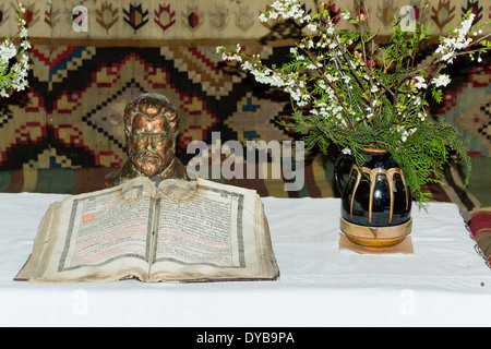 Das Gedenkmuseum Ion Creanga aus Humulesti – Neamţ County Stockfoto
