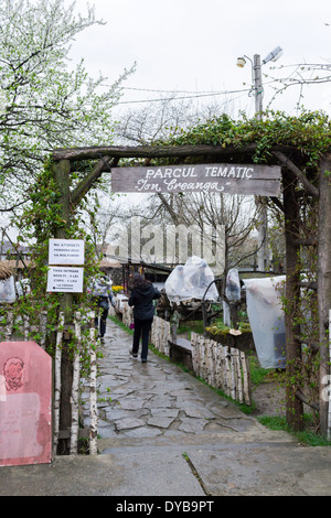 Das Gedenkmuseum Ion Creanga aus Humulesti – Neamţ County Stockfoto