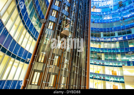 Wände des Business center-Gebäude Stockfoto