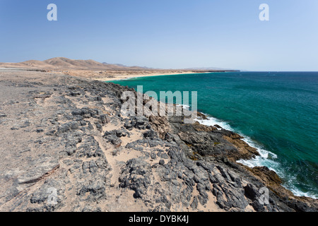 El Cotillo Küste in Fuerteventura, Spanien Stockfoto