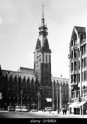 Hamburg-Deutschland in den 1930er Jahren Stockfoto