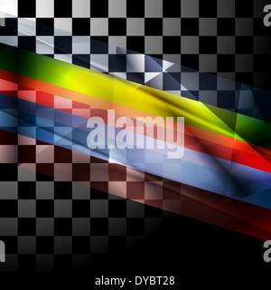 Konzept-abstrakte Vektor-Hintergrund Stockfoto