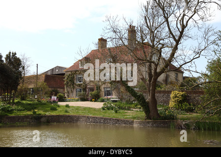 Charlston Landhaus mitten geistige Heimat der Bloomsbury. Stockfoto