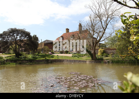 Charlston Landhaus mitten geistige Heimat der Bloomsbury. Stockfoto