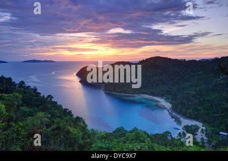 Philippinen, Palawan, Port Barton, Turtle Bay Stockfoto