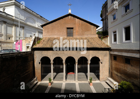 Italien, Rom, Basilika San Vitale Stockfoto