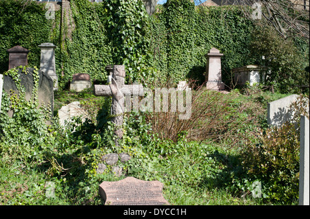 Brompton Cemetery, Royal Borough of Kensington und Chelsea, London, UK. Stockfoto