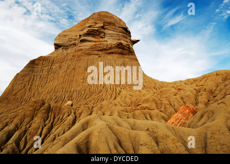Der versteinerte Wald "José Ormachea', Sarmiento, Provinz, Chubut, Patagonien, Argentinien, Südamerika Stockfoto