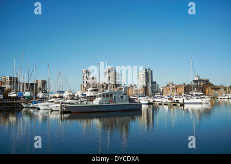 Wet Dock, Ipswich, Suffolk, UK. Stockfoto