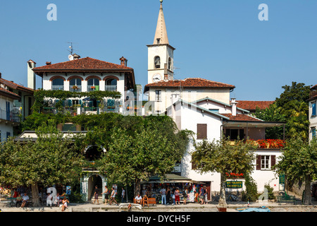 Isola Dei Pescatori, Lago Maggiore, Lombardei, Italien Stockfoto