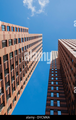 Bürogebäude in Amsterdam Zuid Bereich der niederländischen Hauptstadt in den Niederlanden Stockfoto