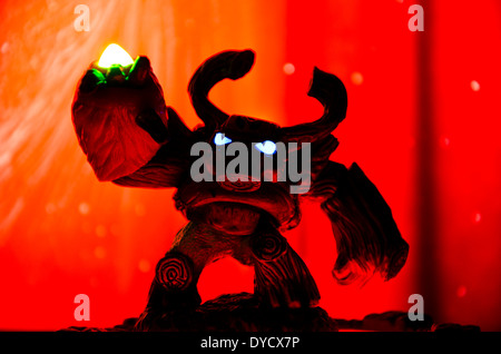 Skylanders Giants Tree Rex Charakter. Stockfoto