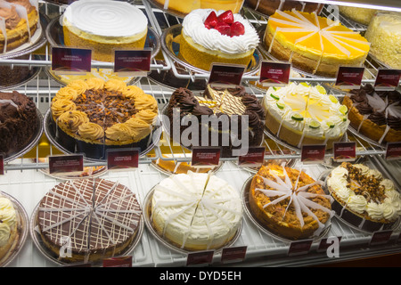 Cheesecake Factory Restaurant Innenraum Usa Stockfotografie Alamy