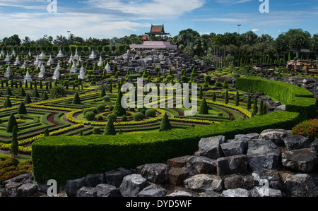 Nong Nuch Tropical Garden Stockfoto