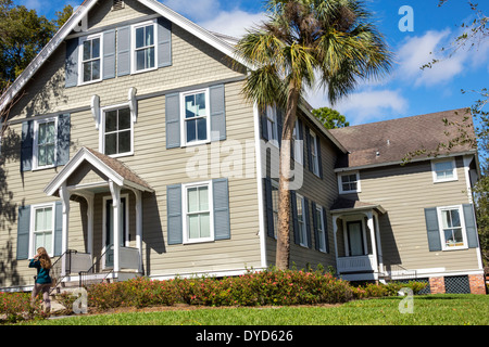 Winter Park Florida, Rollins College, Campus, Schule, Pinehurst Cottage, Besucher reisen Reise Tour touristischer Tourismus Wahrzeichen, Kultur kulturell Stockfoto