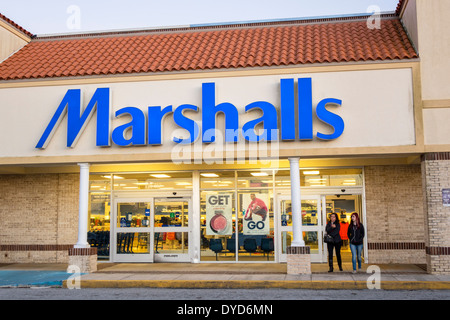 Orlando Florida, Florida Mall, Marshall's, Discountkaufhaus, Vorderseite, Eingang, FL140214566 Stockfoto