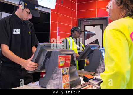 Orlando Florida, International Drive, McDonald's, Burger, Hamburger, Franchise, Fast Food, Restaurants, Restaurants, Restaurants, Restaurants, Restaurants, Cafés, Bistro, Inter Stockfoto