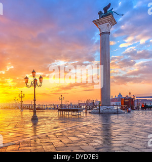 Sonnenaufgang in Venedig Stockfoto