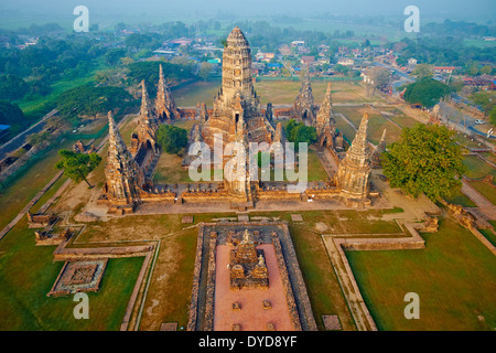 Thailand, Ayutthaya, Ayutthaya Historical Park, Wat Chai Wattanaram Stockfoto