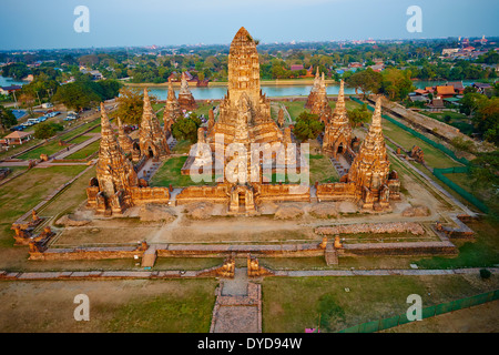 Thailand, Ayutthaya, Ayutthaya Historical Park, Wat Chai Wattanaram Stockfoto