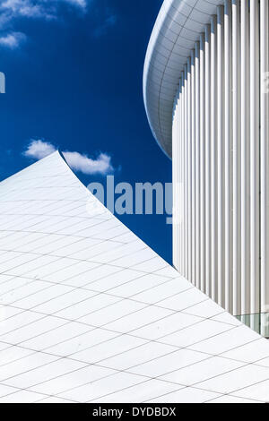 Bestandteil der modernen Konzertsaal der Philharmonie in Luxemburg-Stadt. Stockfoto