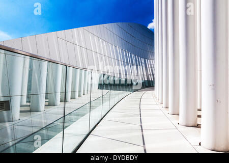 Bestandteil der modernen Konzertsaal der Philharmonie in Luxemburg-Stadt. Stockfoto