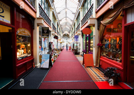 Die Clifton Einkaufspassage in Bristol. Stockfoto