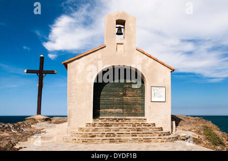 La Chapelle St. Vincent in Collioure. Stockfoto