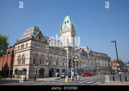 Exterieur der Guildhall in Winchester. Stockfoto