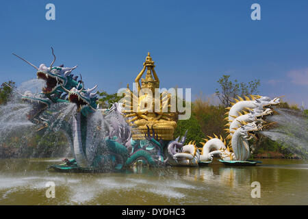 Alte Avalokitesavara Bangkok Bodhisattva Siam Thailand Asien bunte