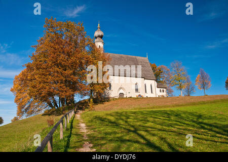 Bayern, Deutschland, Europa, Oberbayern, Chiemgau, Traunstein, Stadt, Stadt, Kirche, glauben, Religion, Dorf Etten, Kapelle, Stockfoto