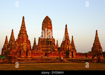 Thailand, Ayutthaya, Ayutthaya Historical Park, Wat Chai Wattanaram Stockfoto