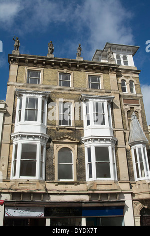 Gebäuden in der Union Street in Ryde auf der Isle Of Wight Stockfoto