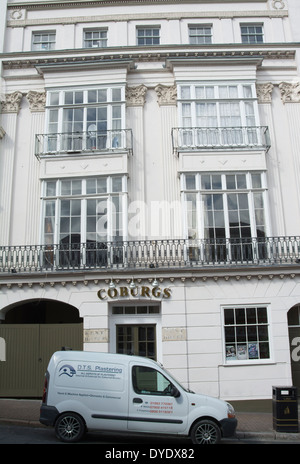 Gebäuden in der Union Street in Ryde auf der Isle Of Wight Stockfoto