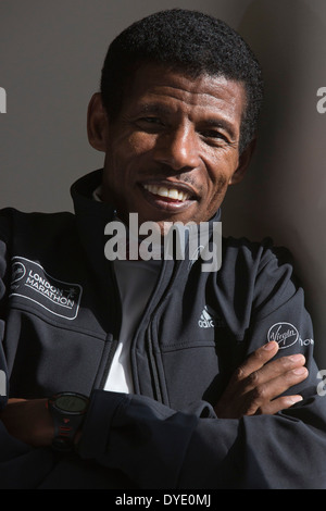 Haile Gebrselassie, Porträt Stockfoto