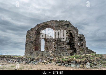 Ansicht von Llanddwyn Island, Isle of Anglesey, Nord-Wales Stockfoto