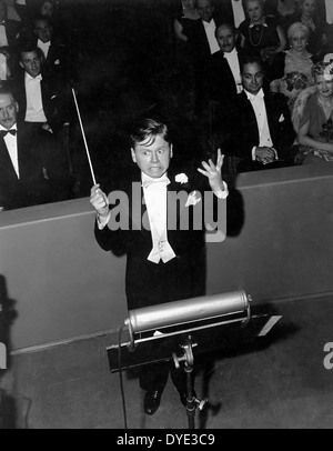 Mickey Rooney, am Set des Films "Babes in Arms", 1939 Stockfoto