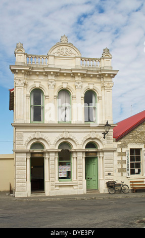 Historisches Gebäude in Oamaru Südinsel Neuseeland Stockfoto