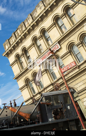 Historisches Gebäude in Oamaru Südinsel Neuseeland Stockfoto