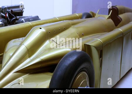 Golden Arrow 1929. Von Major Henry Segrave in dem Versuch, die Welt Land zu brechen angetrieben Stockfoto