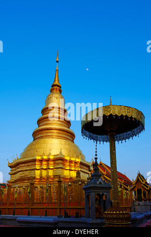 Thailand, Lampang, Wat Phra Kaeo Don Tao Stockfoto