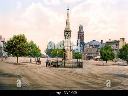 Das Kreuz und Pferd Messe, Banbury, England bis ca. 1890 ca. 1900 Stockfoto