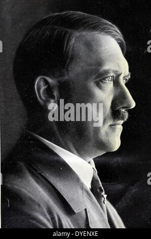 Adolf Hitler 1889-1945. Deutscher Politiker und Führer der NSDAP Stockfoto